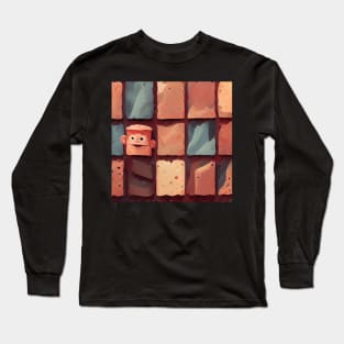 Bricklayer | Comics Style Long Sleeve T-Shirt
